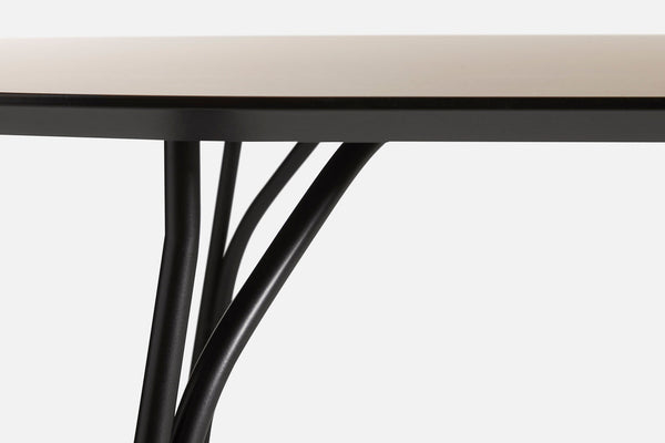 Tree dining table (220 cm) - Beige/black