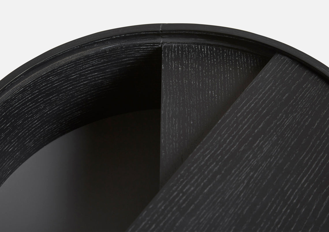 Arc side table (42 cm) - Black