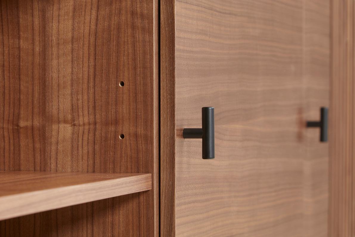 Array low sideboard (150 cm) - Walnut