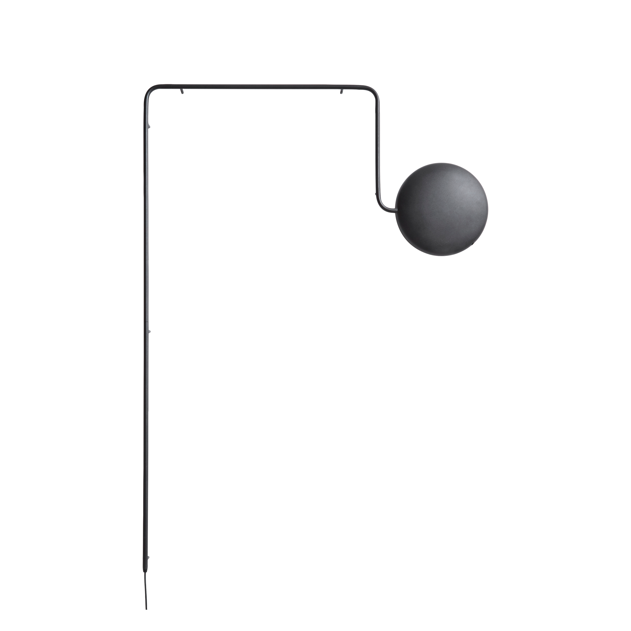 Mercury wall lamp