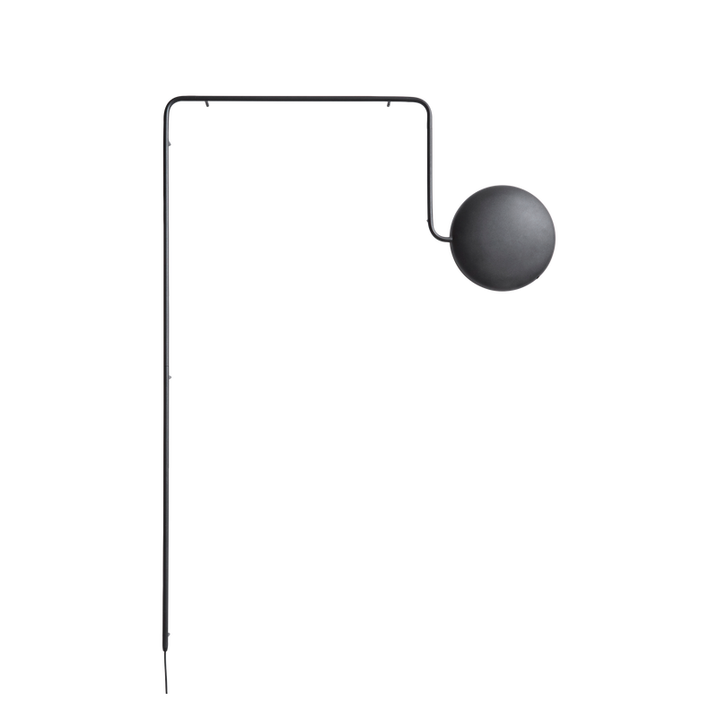 Woud mercury wall online lamp