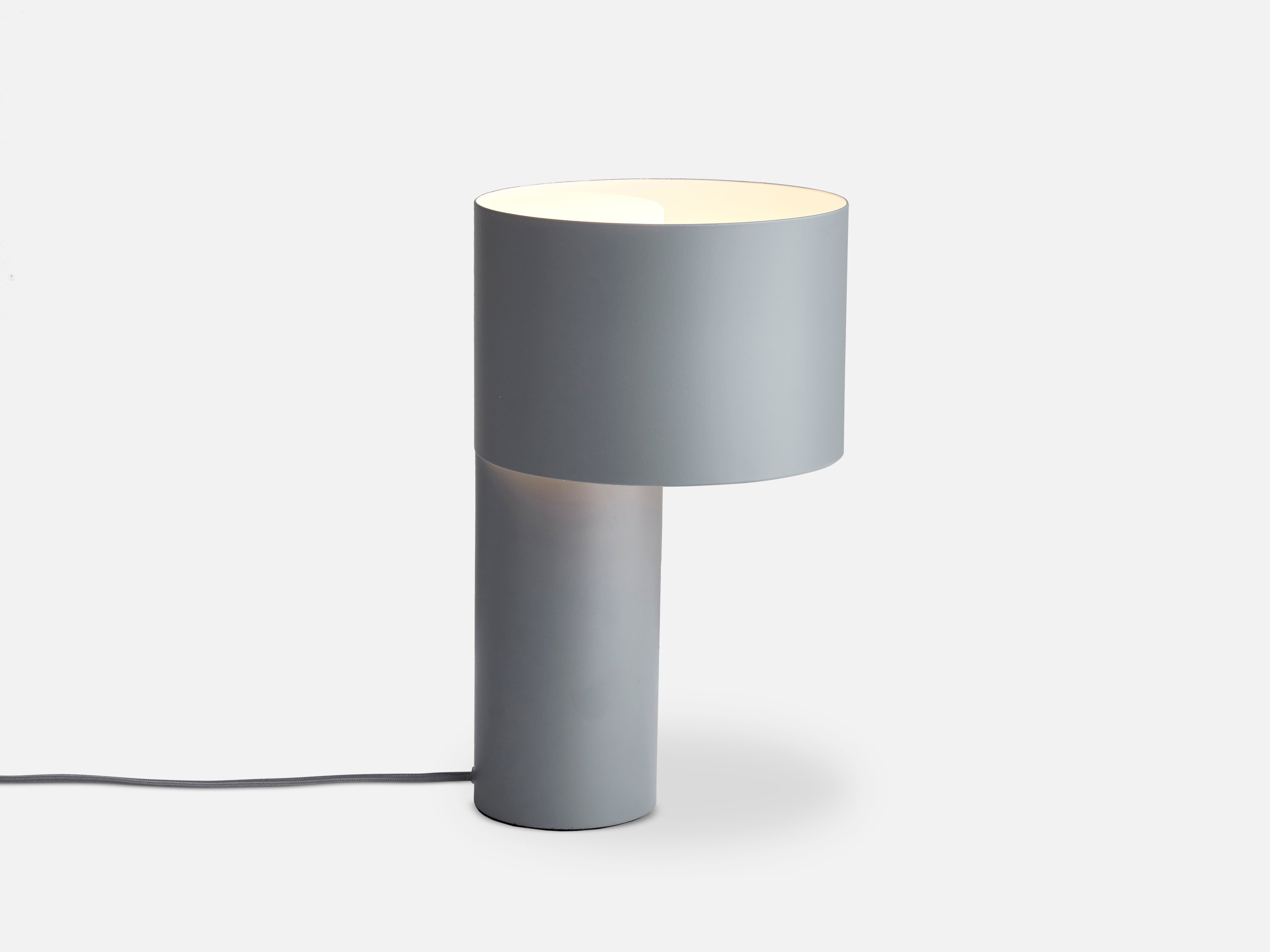 Tangent table lamp - Cool grey