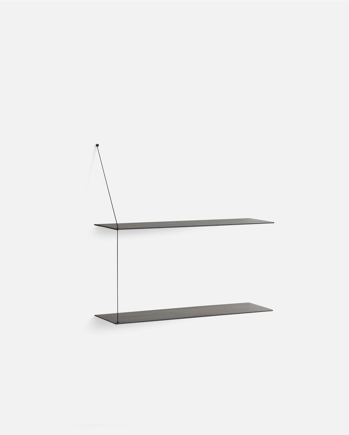 Stedge shelf (80 cm) - Black