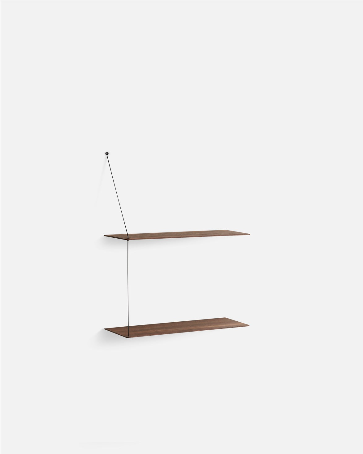 Stedge shelf (60 cm) - Smoked oak