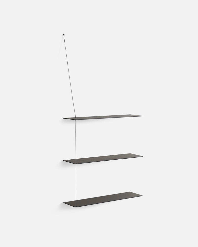 Stedge shelf (80 cm) - Black