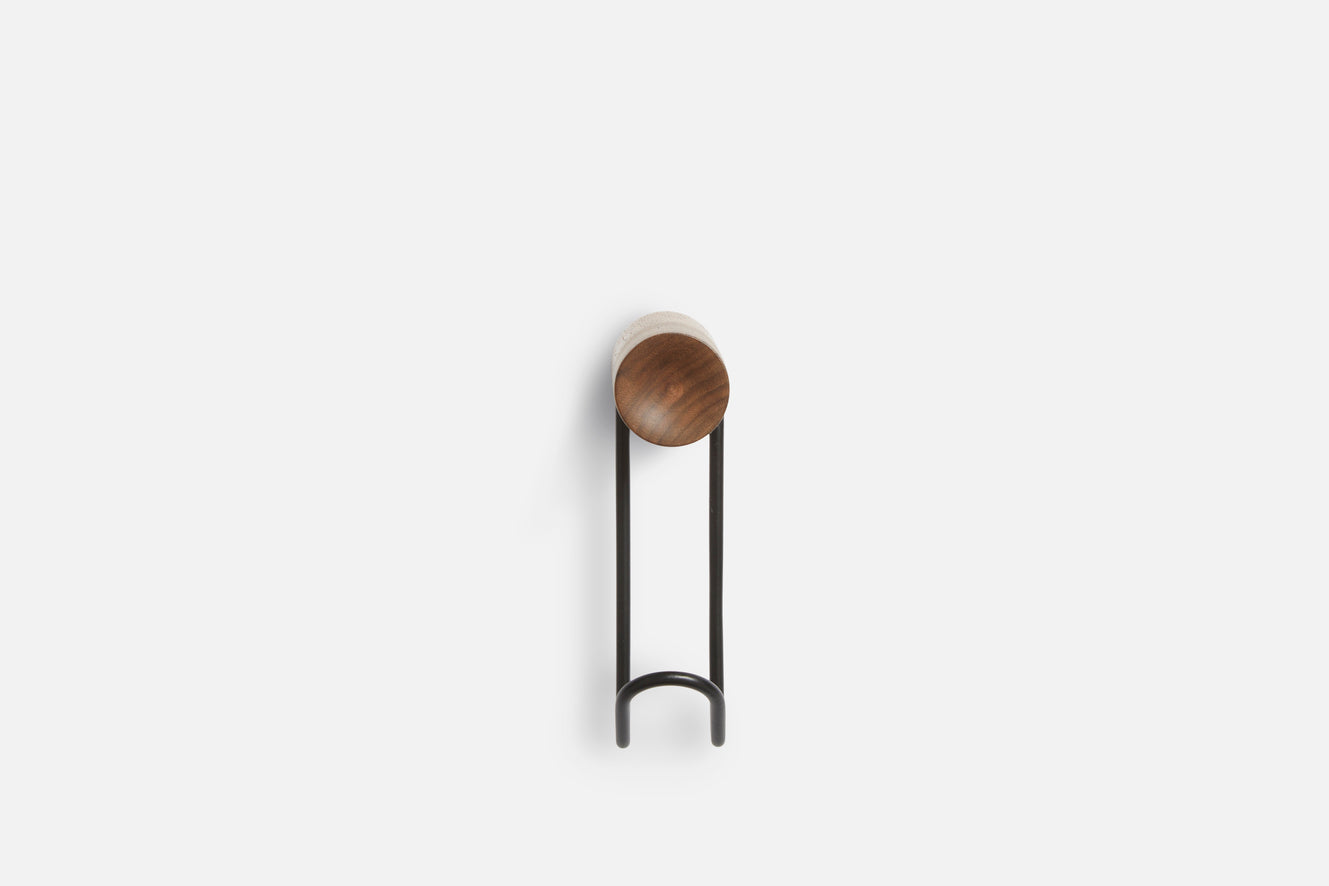 Around wall hanger (Small) - Walnut/Black