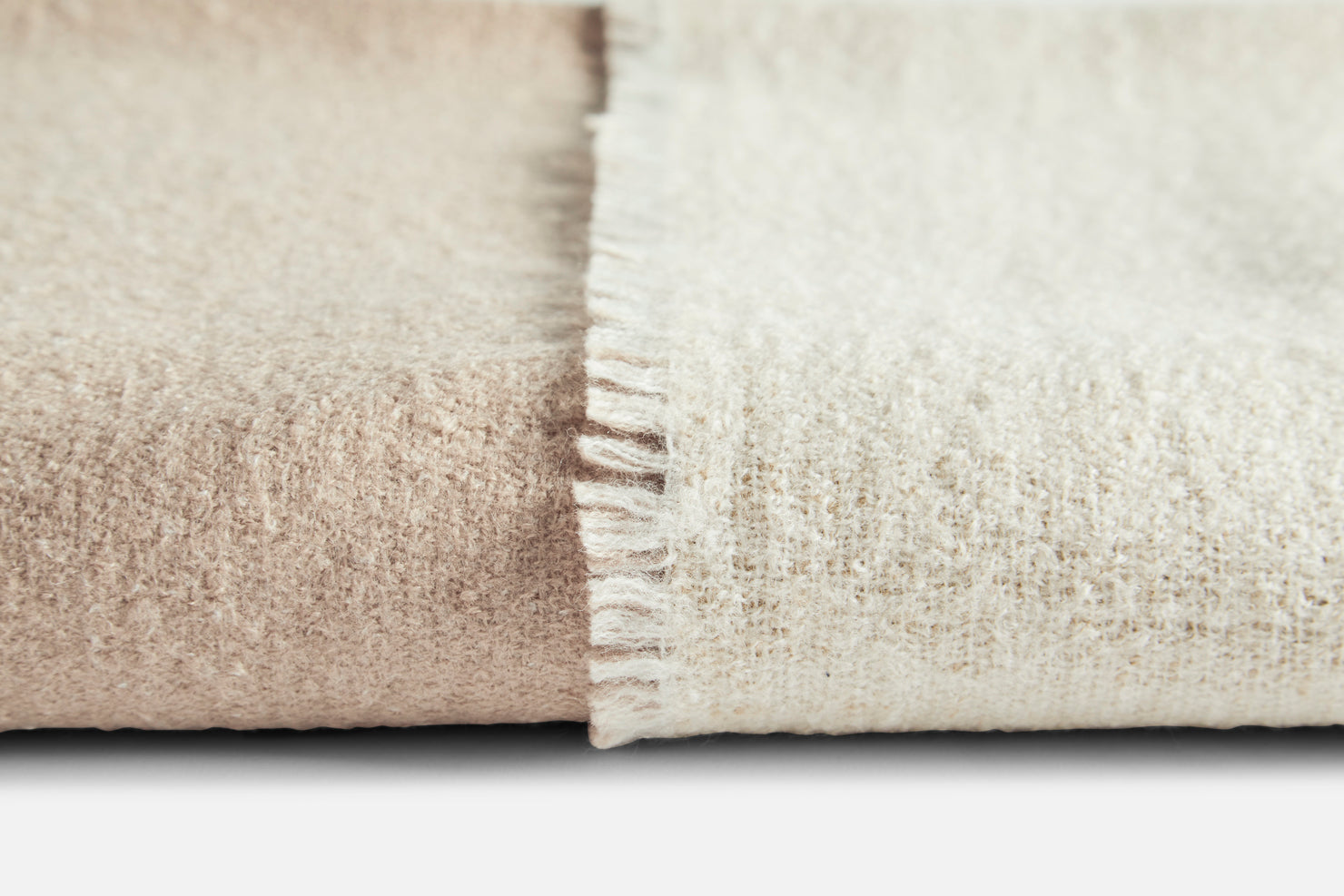 Double throw - Beige/Off white