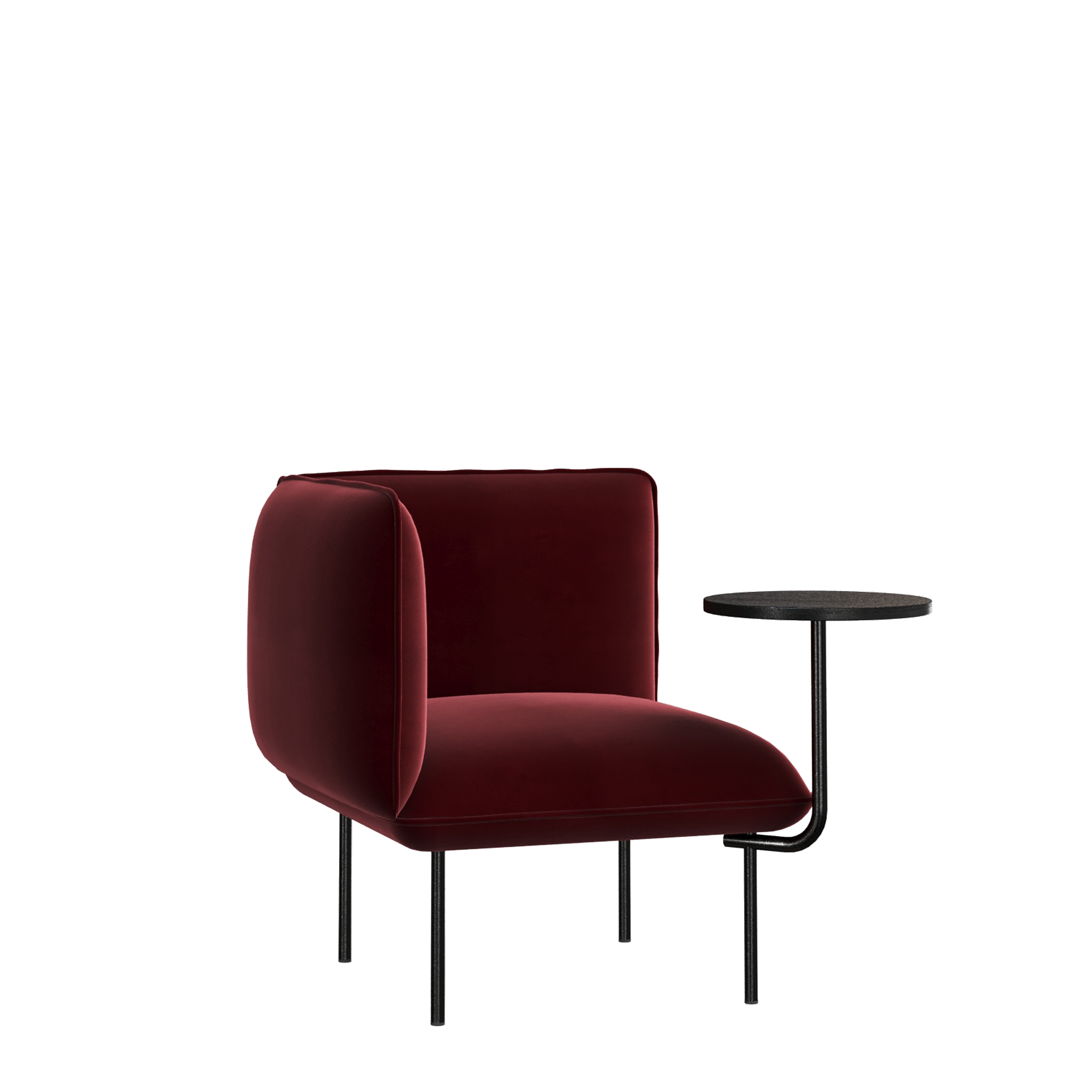 Nakki Modular - Side table - Black