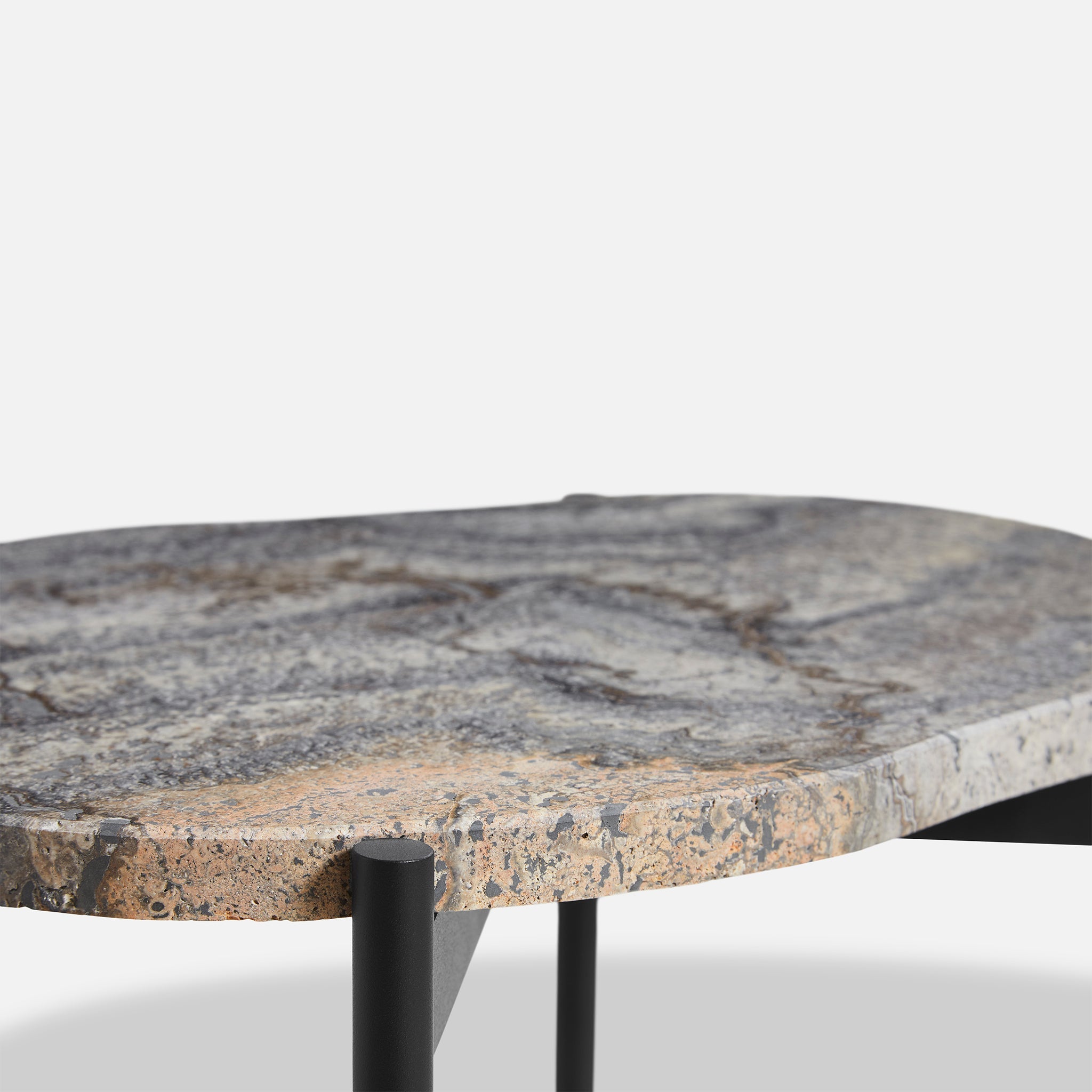 La Terra occasional table (Small) - Grey Melange