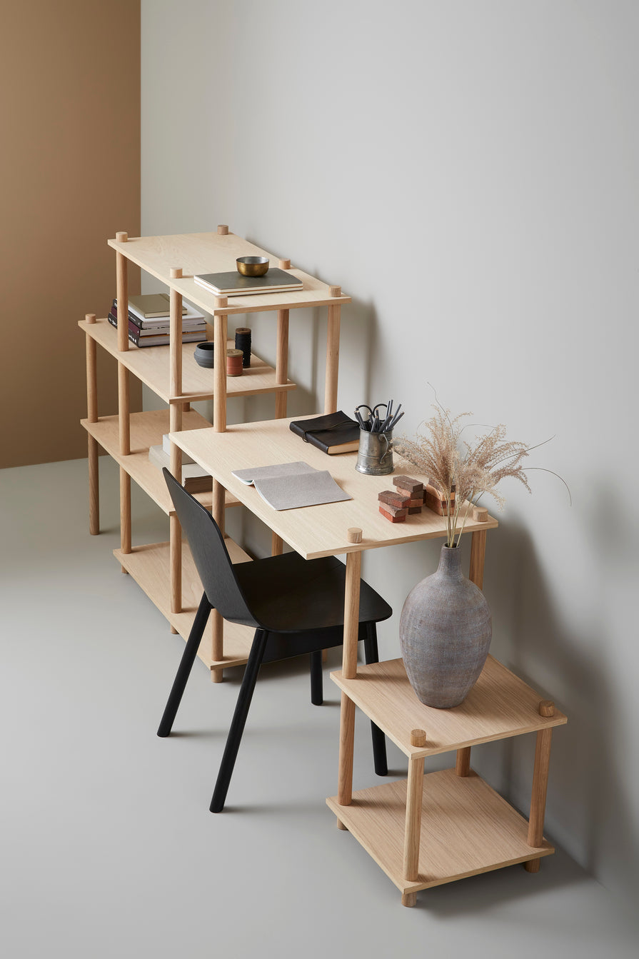 Elevate desk plate - Oak