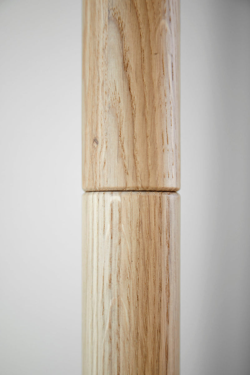 Töjbox wardrobe (Small) - White pigmented oak