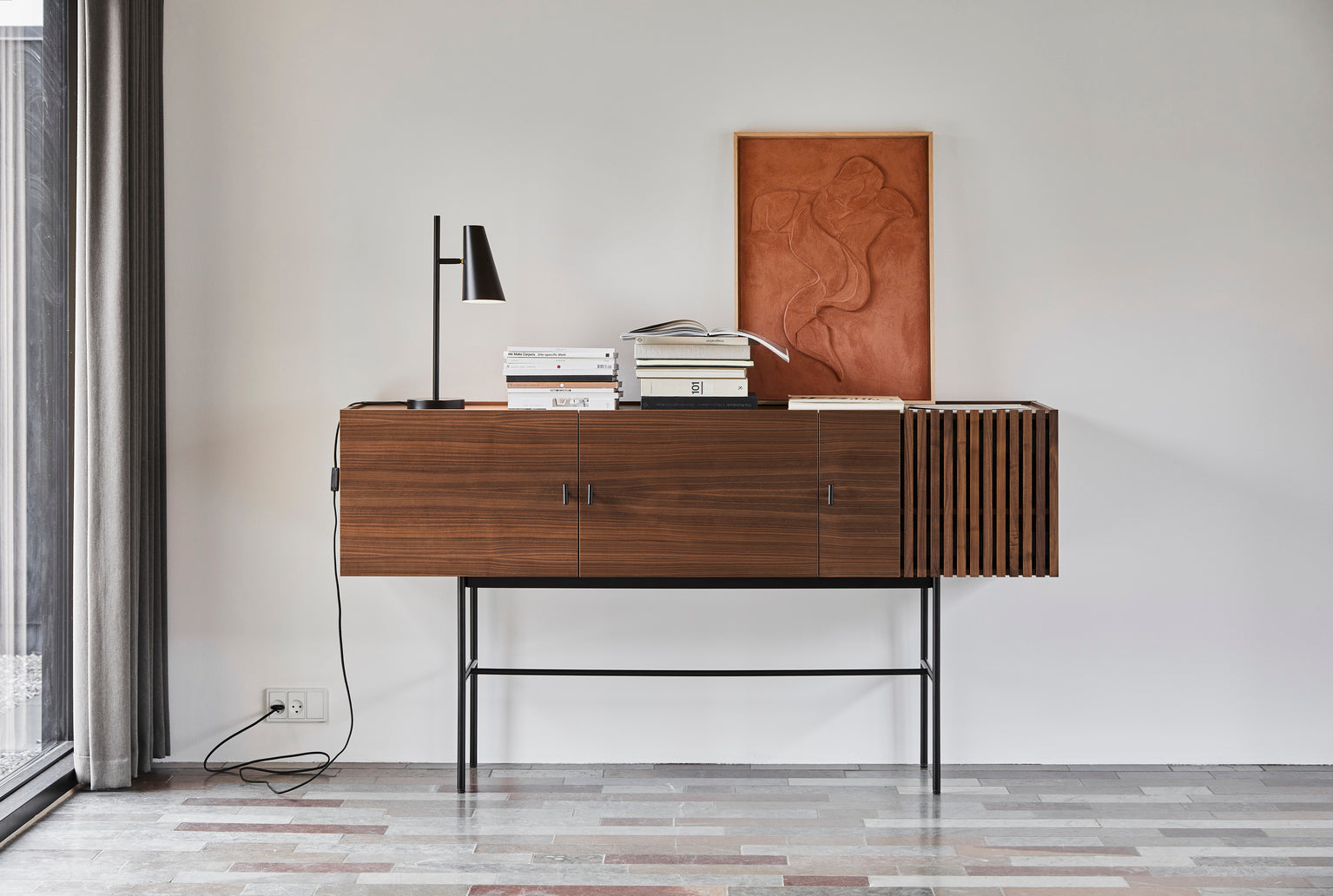 Array sideboard (180 cm) - Walnut