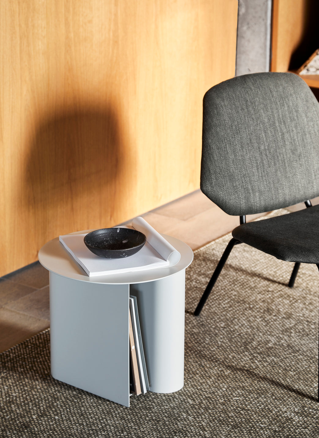 Sentrum side table - Warm grey