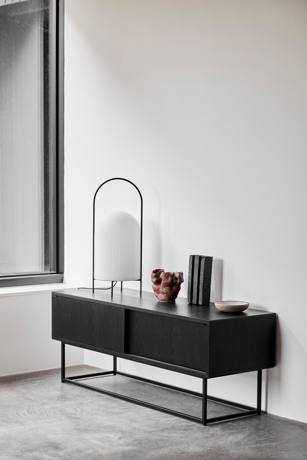 Ghost floor lamp